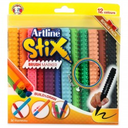Set 12 Artline Blox Brush...