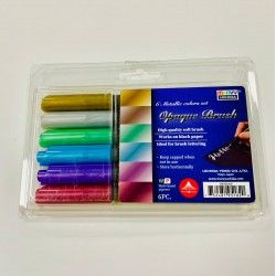 SET MARVY METALLIC BRUSH...