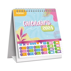 Calendario Adetec tipo A